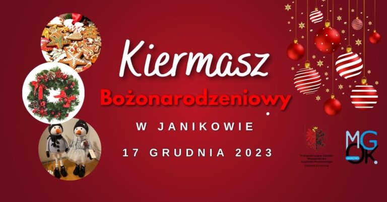 Spotkajmy się na Jarmarku Bożonarodzeniowym w Janikowie! 3 Spotkajmy się na Jarmarku Bożonarodzeniowym w Janikowie!